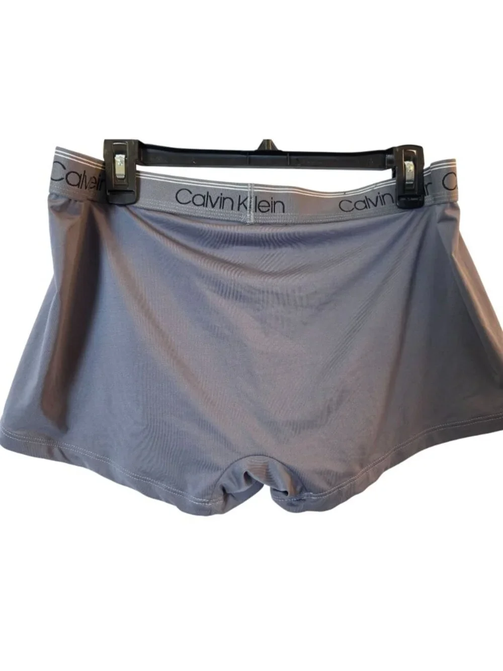 Calvin Klein Microfiber Stretch Low-Rise Trunks Men’s 2XL Gray NWOT